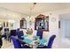 Bright dining area with pass-through to kitchen at 4570 Pinebrook Cir # 603, Bradenton, FL 34209