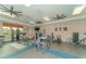 Fitness center with strength training equipment and cardio machines at 14551 Skipping Stone Loop, Parrish, FL 34219