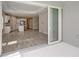 View from patio shows kitchen and living area at 14551 Skipping Stone Loop, Parrish, FL 34219