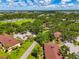 Aerial view of community with lush landscaping and homes at 19505 Quesada Ave # B204, Port Charlotte, FL 33948