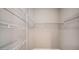 Spacious closet with wire shelving providing ample storage at 14705 Barefoot Ln, Parrish, FL 34219