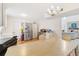 Kitchen with stainless steel appliances and light cabinets at 6515 Mauna Loa Blvd, Sarasota, FL 34241