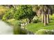 Stunning waterfront view with diverse birdlife at 18875 Ashcroft Cir, Port Charlotte, FL 33948