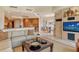 Spacious living room with open concept kitchen at 2151 Gulf Of Mexico Dr # 5, Longboat Key, FL 34228