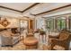 Elegant common area boasts comfortable seating, large windows, and a sophisticated design at 2151 Gulf Of Mexico Dr # 5, Longboat Key, FL 34228