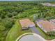 Aerial view of the property highlighting its lot size and location at 6600 Dovekey Dr, Sarasota, FL 34241