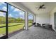 Spacious screened patio perfect for outdoor entertaining at 6600 Dovekey Dr, Sarasota, FL 34241
