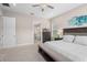Main bedroom with ensuite bathroom access at 6600 Dovekey Dr, Sarasota, FL 34241