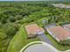 Aerial view of the property highlighting its location and surroundings at 6600 Dovekey Dr, Sarasota, FL 34241