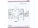 1500 sq ft house floor plan with 2 bedrooms, 2 bathrooms and a 2 car garage at 4860 Florida Rd, Venice, FL 34293