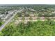 Community aerial view shows quiet neighborhood with mature trees and well-kept lawns at 1705 Curry Ave # 85, Nokomis, FL 34275