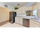 Clean kitchen with stainless steel appliances and ample cabinet space at 1705 Curry Ave # 85, Nokomis, FL 34275