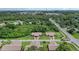 Aerial perspective of multiple homes in the community at 1705 Curry Ave # 85, Nokomis, FL 34275