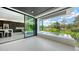 Relaxing balcony featuring a spa tub with views and an indoor/outdoor layout at 1610 N Lodge Dr, Sarasota, FL 34239