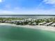 Aerial view of beachfront community and the beautiful ocean at 2955 N Beach Rd # A531, Englewood, FL 34223