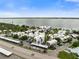 Aerial view of condo community and waterfront at 2955 N Beach Rd # A531, Englewood, FL 34223