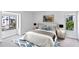 Cozy bedroom with window views and stylish decor at 2955 N Beach Rd # A531, Englewood, FL 34223