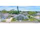 Aerial view of a house and surrounding neighborhood at 3502 Bahia Vista St, Sarasota, FL 34239