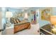 Spacious bedroom with large bed, decorative pillows, and ample closet space at 3502 Bahia Vista St, Sarasota, FL 34239