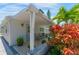 Inviting front porch with seating area, creating a welcoming entrance at 3502 Bahia Vista St, Sarasota, FL 34239