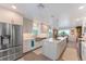 Modern kitchen with stainless steel appliances and island at 3502 Bahia Vista St, Sarasota, FL 34239