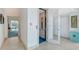 Modern home interior featuring a convenient elevator at 5444 Gulf Of Mexico Dr, Longboat Key, FL 34228