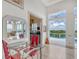 Casual breakfast nook with water views at 5444 Gulf Of Mexico Dr, Longboat Key, FL 34228
