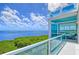 Stunning balcony offering panoramic water views at 5444 Gulf Of Mexico Dr, Longboat Key, FL 34228