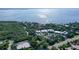 Aerial view of a vacant lot near waterfront at 5444 Gulf Of Mexico Dr, Longboat Key, FL 34228