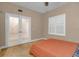Cozy bedroom with a comfortable bed and window with shutters at 2825 Terra Ceia Bay Blvd # 1602, Palmetto, FL 34221