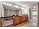 Bathroom with double vanity, granite countertop and ample storage at 2825 Terra Ceia Bay Blvd # 1602, Palmetto, FL 34221