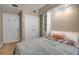 Guest bedroom with a built-in murphy bed and shelves at 2825 Terra Ceia Bay Blvd # 1602, Palmetto, FL 34221