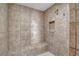 Large walk-in shower with tiled walls and built-in bench seating at 2825 Terra Ceia Bay Blvd # 1602, Palmetto, FL 34221