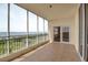 Spacious balcony with water views and tile flooring at 2825 Terra Ceia Bay Blvd # 1602, Palmetto, FL 34221