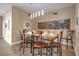 Bright dining area with wood table and six chairs at 2825 Terra Ceia Bay Blvd # 1602, Palmetto, FL 34221