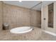 Relaxing bathroom with a built-in whirlpool tub and a glass-enclosed shower at 2825 Terra Ceia Bay Blvd # 1602, Palmetto, FL 34221