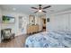 Spacious bedroom with ensuite bathroom and dresser at 2102 Avenue B, Bradenton Beach, FL 34217