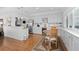 Modern kitchen with stainless steel appliances and breakfast nook at 750 Penfield St, Longboat Key, FL 34228