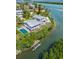 Luxury waterfront home with pool and private dock at 750 Penfield St, Longboat Key, FL 34228