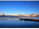 Aerial view of a bridge at sunset over water at 1611 4Th St # B6, Sarasota, FL 34236