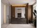 Contemporary bathroom with double vanity and large shower at 1611 4Th St # B6, Sarasota, FL 34236