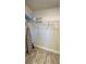 Large walk-in closet with ample hanging space and shelving at 2017 Lovoy Ct, North Port, FL 34288