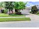 House exterior with a well-maintained lawn at 4247 Adelaar Dr, Sarasota, FL 34240