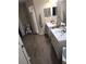 Spacious bathroom with double vanity and shower at 4607 Masefield Pl, Sarasota, FL 34241