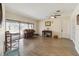 Bright Gathering room featuring hardwood floors and sliding glass doors at 4607 Masefield Pl, Sarasota, FL 34241