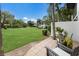 Private patio with seating, providing a tranquil outdoor space at 3500 El Conquistador Pkwy # 339, Bradenton, FL 34210