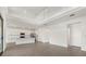 Modern kitchen with island, stainless steel appliances, and white cabinets at 15425 White Linen Dr, Bradenton, FL 34211