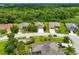 Aerial view of houses and neighborhood at 5919 Lexington Dr, Parrish, FL 34219