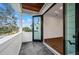 Private balcony with access from bedroom, offering an outdoor space at 1783 Bayview Dr, Sarasota, FL 34239