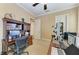 Functional home office with ample desk space and storage at 4713 Mainsail Dr, Bradenton, FL 34208